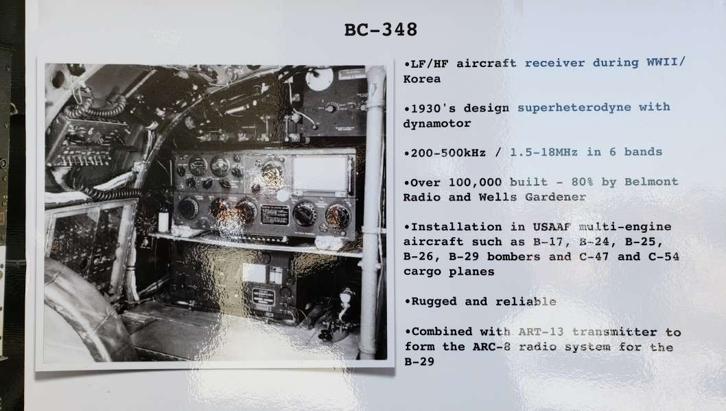 BC-348 Receiver information