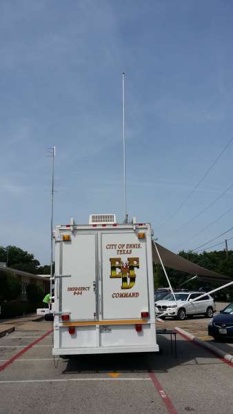 Ellis County Emergency Command Van