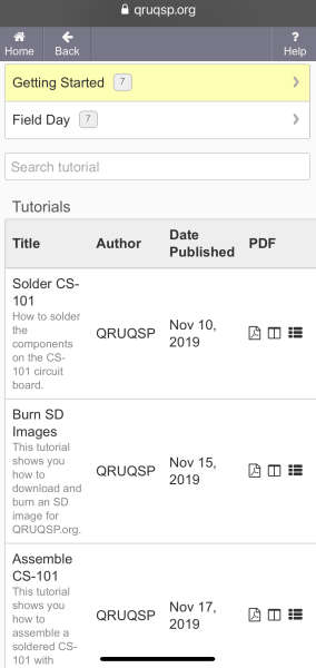Tutorial Library > Getting Started